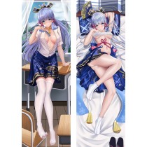 Genshin Impact Kamisato Ayaka Anime Dakimakura Body Pillow Cover