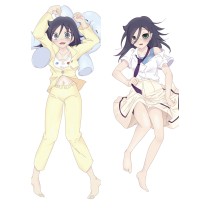No Matter How I Look at It, It's You Guys' Fault I'm Not Popular! Kuroki Tomoko Anime Dakimakura Body Pillow Cover