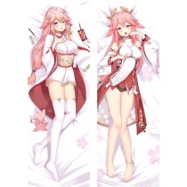 Genshin Impact Yae Miko Anime Dakimakura Body Pillow Cover