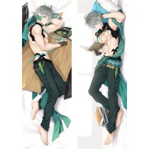 Genshin Impact Alhaitham Anime Dakimakura Body Pillow Cover