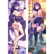 Genshin Impact Raiden Shogun Baal Anime Dakimakura Body Pillow Cover