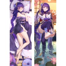 Genshin Impact Raiden Shogun Baal Anime Dakimakura Body Pillow Cover