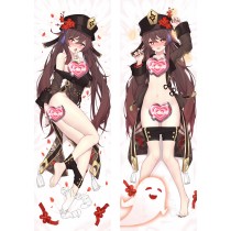 Genshin Impact Hutao Anime Dakimakura Pillow Cover