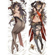 Genshin Impact Dehya Anime Dakimakura Body Pillow Cover