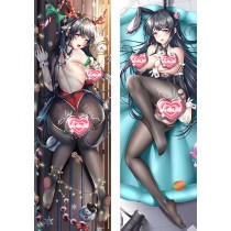 Rascal Does Not Dream of Bunny Girl Senpai Sakurajima Mai Anime Dakimakura Body Pillow Cover
