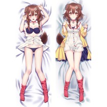Virtual Youtuber Inugami Korone Anime Dakimakura Body Pillow Cover