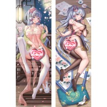 Genshin Impact Kamisato Ayaka Anime Dakimakura Body Pillow Cover