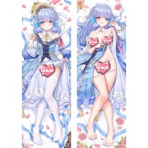 Genshin Impact Kamisato Ayaka Anime Dakimakura Body Pillow Cover