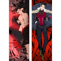 Obey Me! Lucifer Anime Dakimakura Body Pillow Cover