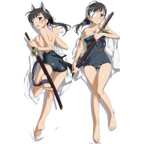 Strike Witches Mio Sakamoto Anime Dakimakura Pillow Case
