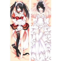 Date A Live Kurumi Tokisaki Anime Dakimakura Pillow Cover
