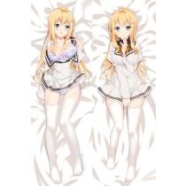 Shomin Sample: I Was Abducted by an Elite All-Girls School as a Sample Commoner Reiko Arisugawa Anime Dakimakura Pillow Cover