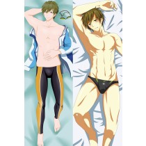 Free! Iwatobi Swim Club Makoto Tachibana Anime Dakimakura Pillow Cover