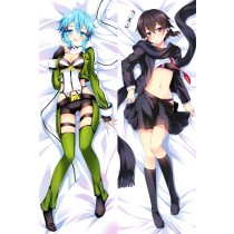 Sword Art Online SAO Asada Shino Anime Dakimakura Pillow Cover