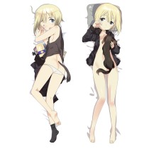 Strike Witches Erica Hartmann Anime Dakimakura Pillow Case