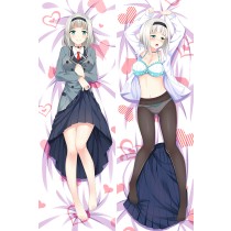 Shimoneta A Boring World Where the Concept of Dirty Jokes Doesn't Exist Anna Nishikinomiya Anime Dakimakura Pillow Case