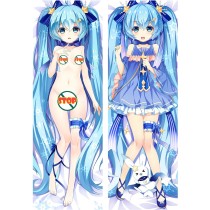 Hatsune Miku SNOW MIKU 2017 Anime Dakimakura Pillow Cover