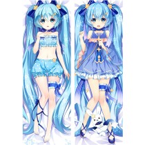 Hatsune Miku SNOW MIKU 2017 Anime Dakimakura Pillow Cover