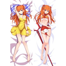 Neon Genesis Evangelion EVA Asuka Langley Soryu Anime Dakimakura Pillow Cover