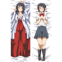 Your Name Mitsuha Miyamizu Anime Dakimakura Pillow Cover