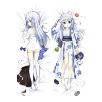 Is The Order A Rabbit? Kafū Chino Anime Dakimakura Pillow Cover