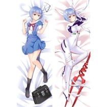 Neon Genesis Evangelion Rei Ayanami Anime Dakimakura Pillow Cover