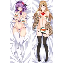 Dagashi Kashi Shidare Hotaru Saya Endō Anime Dakimakura Pillow Cover