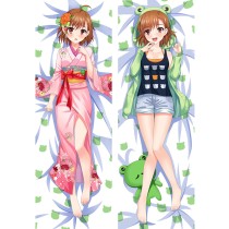 A Certain Scientific Railgun Mikoto Misaka Anime Dakimakura Pillow Cover