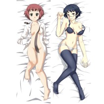 Katawa Shoujo Rin Tezuka Shizune Hakamichi Anime Dakimakura Pillow Cover