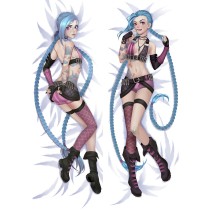 League of Legends LOL Jinx Anime Dakimakura Pillow Cover