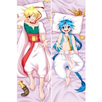 Magi: The Labyrinth of Magic Alibaba Saluja Anime Dakimakura Pillow Cover 