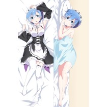 Re:Zero Rem Anime Dakimakura Pillow Cover