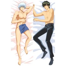 Gintama Gintoki Sakata Hijikata Toshizō Anime Dakimakura Pillow Cover