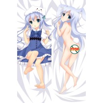 Is the Order a Rabbit? Chino Kafū Anime Dakimakura Pillow Cover