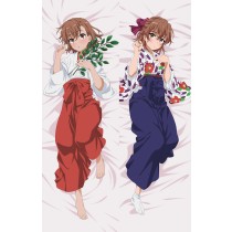 A Certain Scientific Railgun Mikoto Misaka Anime Dakimakura Pillow Cover