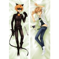 Miraculous Ladybug Adrien Agreste Anime Dakimakura Pillow Cover
