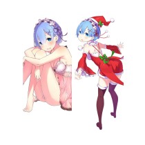 Re:Zero Dakimakura Christmas Anime Girl Hugging Body Pillow Case Cover