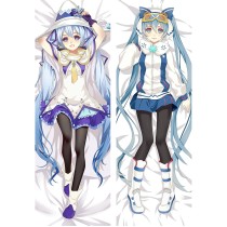 Snow Hatsune Miku Dakimakura Hugging Body Pillow Cases Cover