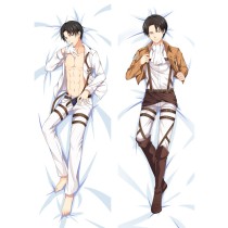 Attack On Titan Shingeki no Kyojin Dakimakura Levi Anime Body Pillow Case