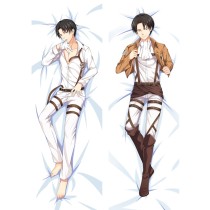 Attack On Titan Shingeki no Kyojin Dakimakura Levi Anime Body Pillow Case