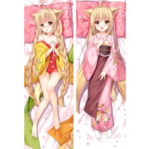 Konohana Kitan Yuzu Anime Dakimakura Pillow Cover