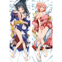 My Youth Romantic Comedy Is Wrong, As I Expected Yukino Yukinoshita Yui Yuigahama Anime Dakimakura Pillow Cover 