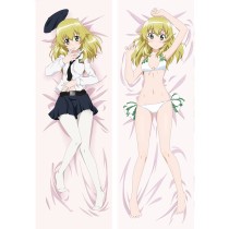 Girls Und Panzer Carpaccio Anime Dakimakura Pillow Cover