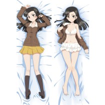 Girls Und Panzer Kinuyo Nishi Anime Dakimakura Pillow Cover