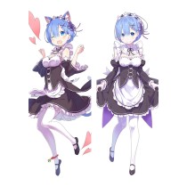 Re:Zero Dakimakura Rem Anime Girl Hugging Body Pillow Case Covers