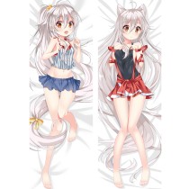 urara meirochou anime yukimi koume & tatsumi kon pillow cover chiya body Pillowcase