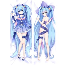 Snow Hatsune Miku Anime Hugging Body Pillow Cover