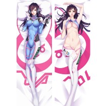Overwatch D.VA  Anime Dakimakura Hugging Body Pillow Cover