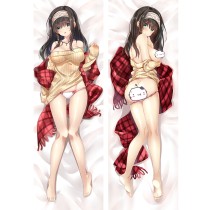 The Idolmaster Fumi Sagisawa Anime Dakimakura Pillow Cover