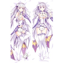 Re:Zero Emilia Anime Dakimakura Pillow Cover